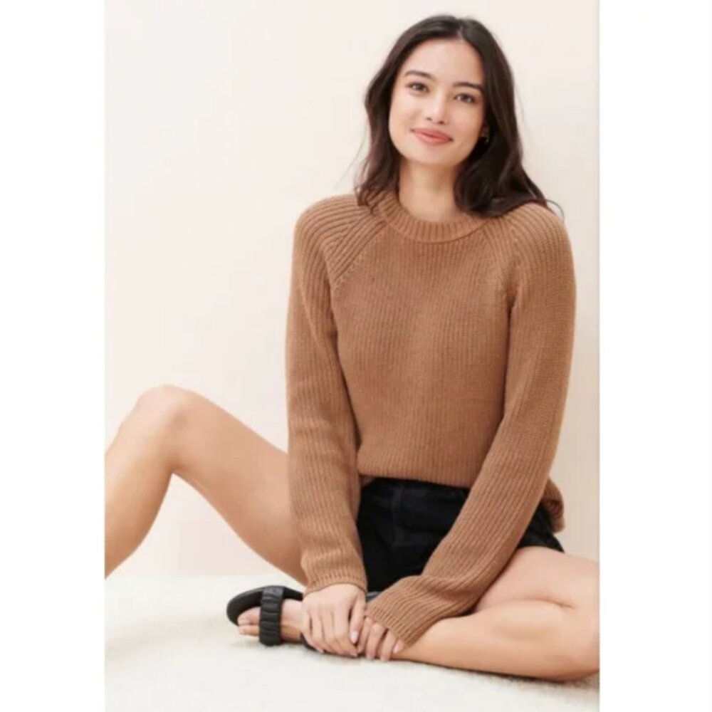Jenni Kayne | Cashmere Fisherman Sweater Size S